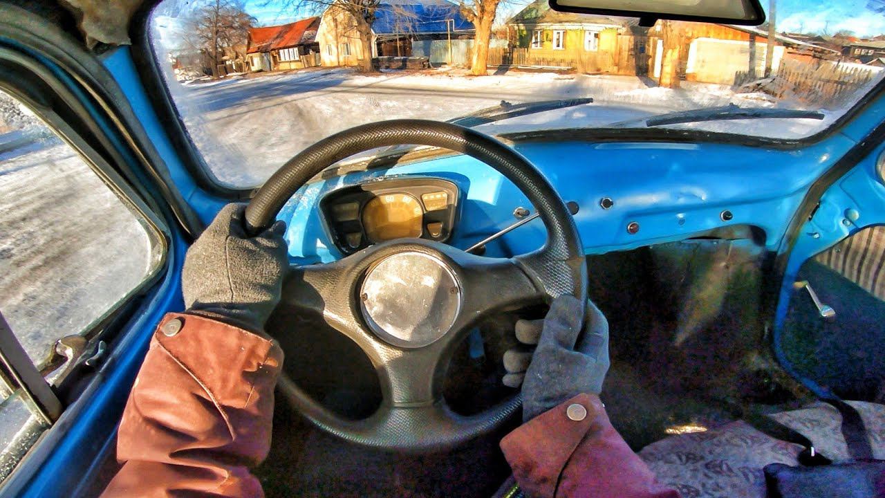 1963 ZAZ-965 Zaporozhets 1.2 MT - POV TEST DRIVE смотреть онлайн