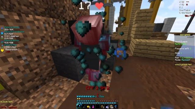 "PvPLounge Client Profile Release & A Cheater Got Banned?!" (Ranked Skywars) смотреть онлайн