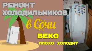 Ремонт холодильника Beko, устранение утечки газа.