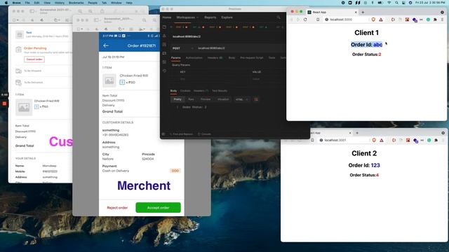 Client server communication using socket.io смотреть онлайн
