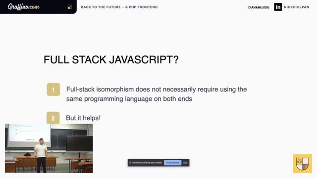 Sibiu Web Meetup #28 - Back to the Future: A PHP Frontend смотреть онлайн