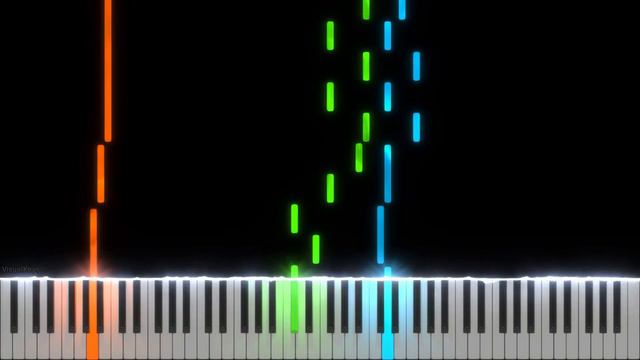 Undertale - Fallen Down Reprise (Piano Tutorial) смотреть онлайн