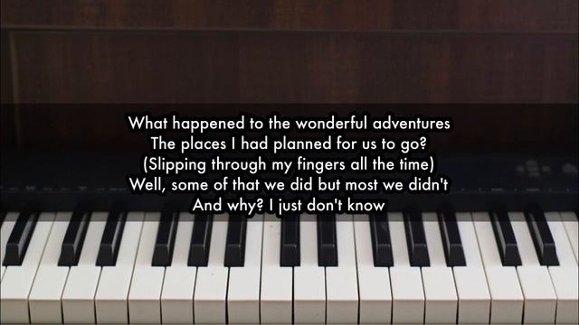 Slipping Through My Fingers - ABBA | Piano Karaoke by Andre Panggabean смотреть онлайн