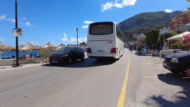 Paralia Mpenitses Benitses - Corfu, Greece [4k Ultra HD 60fps ] смотреть онлайн