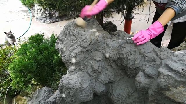 имитируем под натуральный камень арт бетон смотреть онлайн