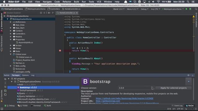 Working With NuGet in Rider смотреть онлайн