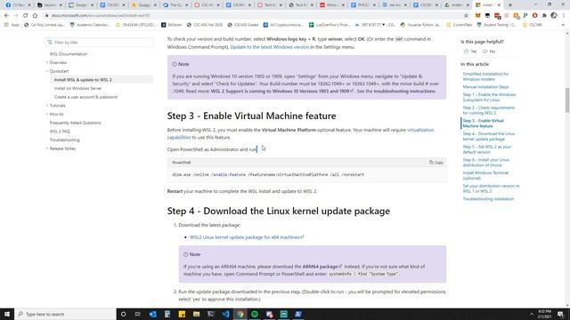 Windows - WSL2 Tutorial смотреть онлайн