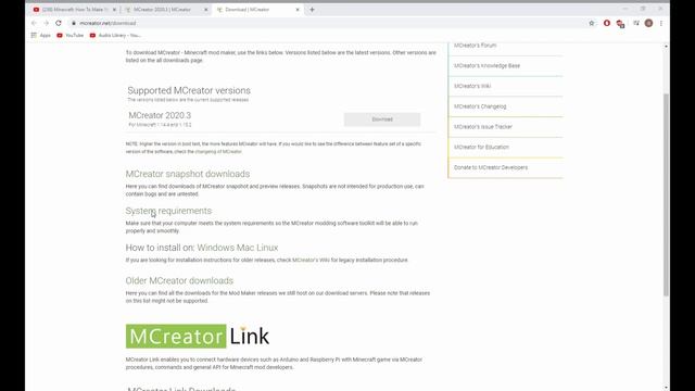how to install MCreator on PC windows 10 free смотреть онлайн