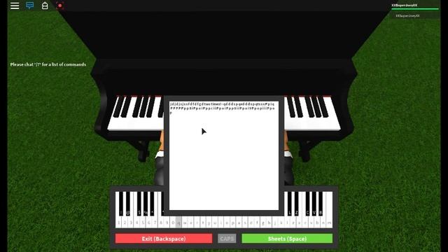Roblox Piano Wrecking Ball (Sheets) смотреть онлайн