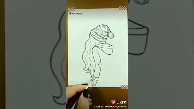 Как нарисовать девушку со спины смотреть онлайн