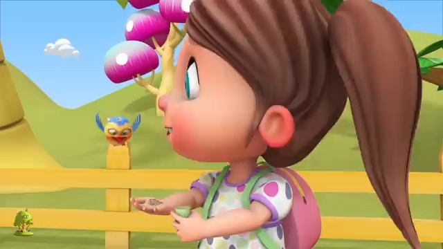 Kukdoo Koo | Animals Sounds in Hindi | कुकड़ू कु | Hindi Nursery Songs | Little Treehouse India смотреть онлайн