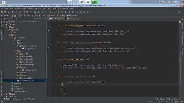 Android Studio Tutorial Español 1.20 | Activar Desactivar bluetooth en android смотреть онлайн
