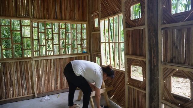 Single Mom Build The Main Door For Wooden House, Grilled Corn - Green Forest Farm, Single Mother смотреть онлайн