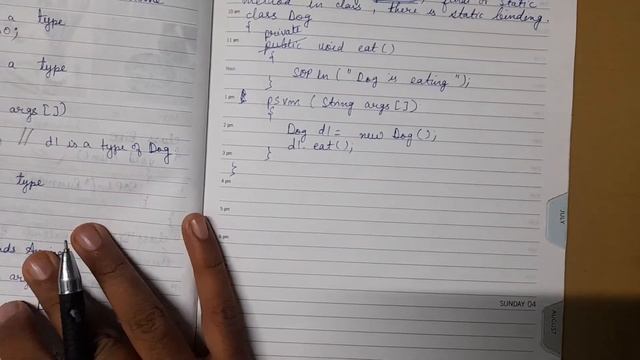 Static and Dynamic Binding in Java смотреть онлайн