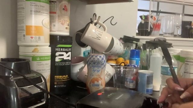 How To Make Herbalife Waffle | White Chocolate Red Raspberry | Waffle In A Cup For On The Go