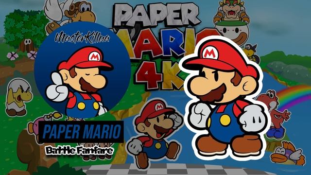 Paper Mario Remastered | Battle Fanfare (Arrangement - 64K) смотреть онлайн