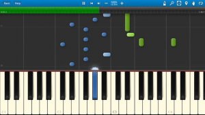 Erika - I Don't Know [Piano Tutorial] Synthesia