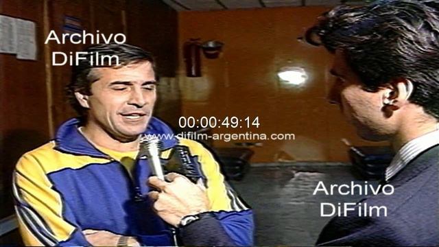Oscar Tabarez partido Boca Juniors contra Deportivo Español 1991 смотреть онлайн