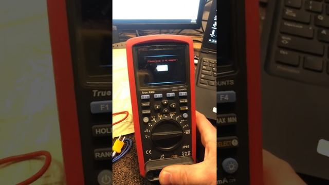 Uni-T UT181A Lead Error message from new! смотреть онлайн