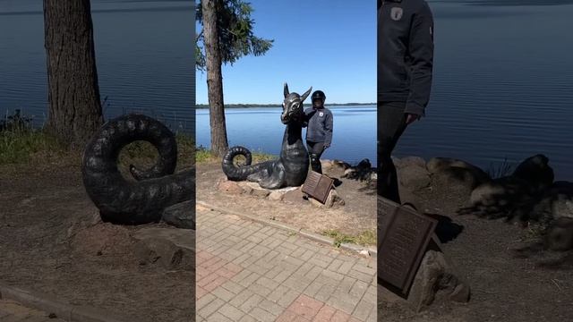 Цмок и мото Люля… #беларусь #лепель #цмок #дракон #мотолюля смотреть онлайн