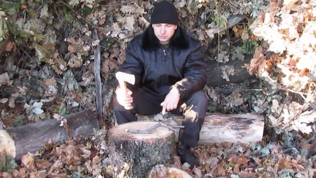 Топорик в походе (альтернатива фискарс х5) смотреть онлайн