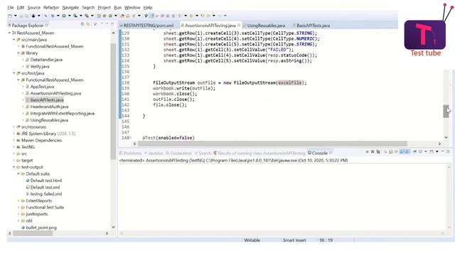 Read and Write Data into Excel in REST-assured || Episode#5 смотреть онлайн
