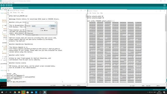 How to delete adafruit logo from Oled screen - adafruit_ssd1306 library смотреть онлайн