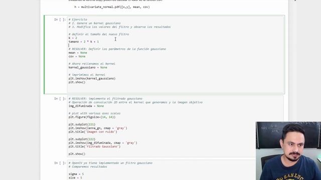 Filtrado Gaussiano en Python y OpenCV - VC Programa 04 смотреть онлайн