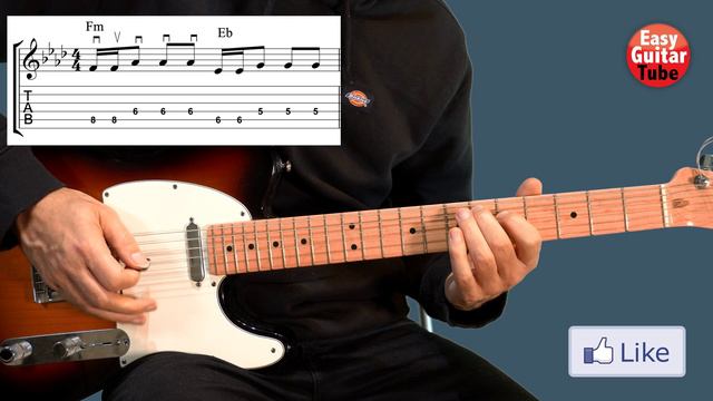 Juice WRLD - In My Head - EASY Guitar Tutorial for Beginners смотреть онлайн