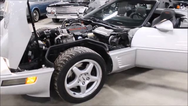 1996 Chevy Corvette SIlver смотреть онлайн