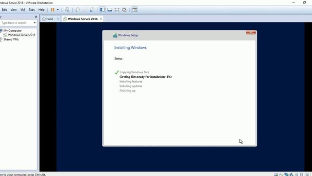 How to Install Windows Server 2016 on Vmware Workstation смотреть онлайн