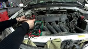 Проверка сигналов системы VVTI Toyota Fielder 1NZ FE
