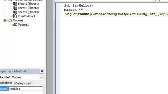 Excel Visual Basic (VBA)-Buttons and Macros смотреть онлайн