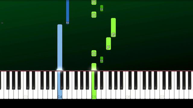 AMONG US Theme Song (Moondai EDM Remix) (Piano Tutorial Easy) смотреть онлайн