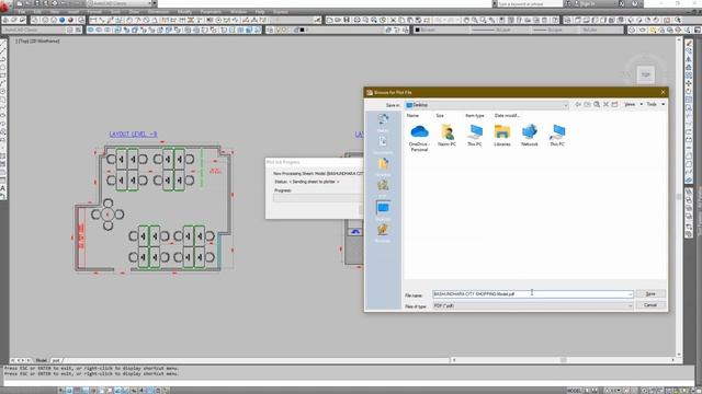 AutoCAD I Plot to PDF I DWG to PDF Tutorial смотреть онлайн