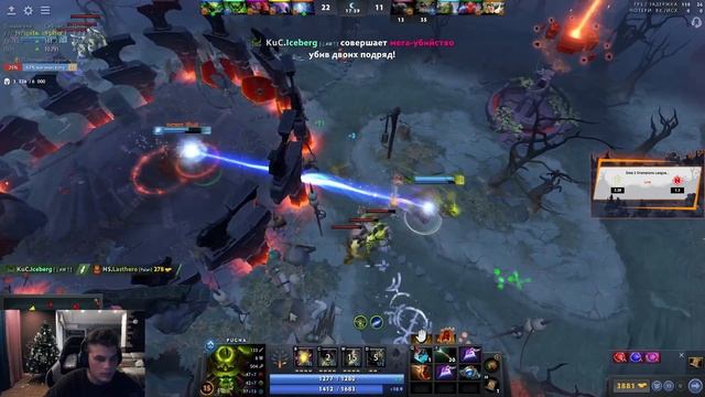 АЙСБЕРГ НА ПУГНЕ ПОКАЗАЛ КАК НУЖНО СОСАТЬ / В СОЛО ВЫНОСИТ ВСЮ КАРТУ | ICEBERG DOTA 2 смотреть онлайн