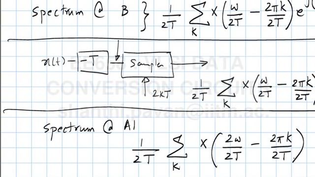 Lecture 3 - Time Interleaved Sampling, Analysis of a Ping-Pong Sampling system. смотреть онлайн