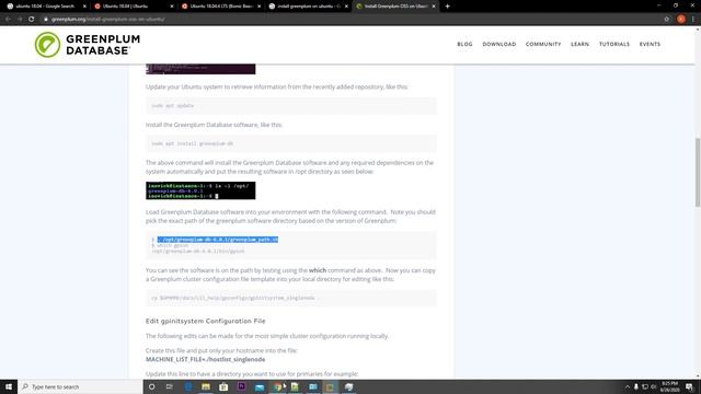 Install & Configure Greenplum Database on Ubuntu смотреть онлайн