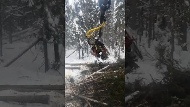 харвестер на базе экскаватора вольво смотреть онлайн