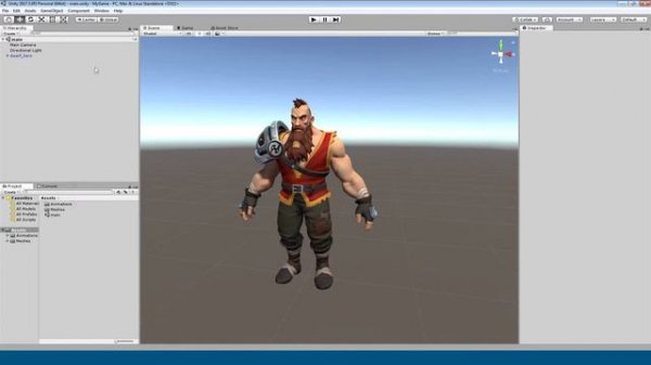 Настройка интерфейса Unity. #9