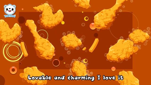The Chicken Song | Fried Chicken | Kids Food Song | TOMTOMI смотреть онлайн
