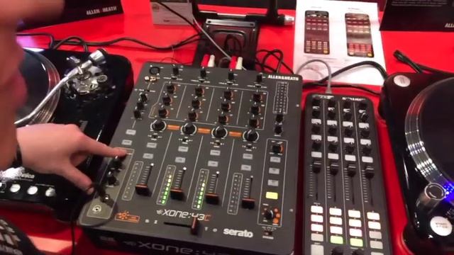 [Musikmesse 2015] Allen & Heath Xone:43C Mixer смотреть онлайн