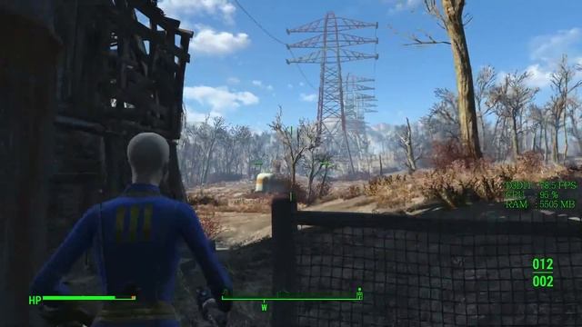 GeForce GTX 1060 -- Intel Pentium G4500 -- Fallout 4 FPS Test смотреть онлайн