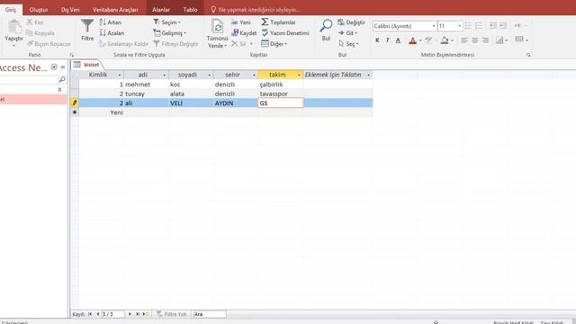 excel to access or access to excel (excelden veritabanina veri alma veya kaydetme) смотреть онлайн