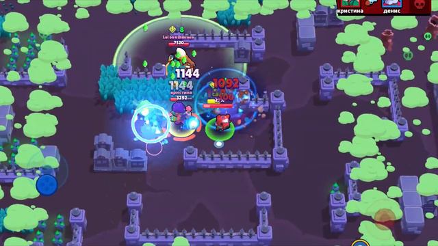 Brawl Stars игра за персонажа Роза, Нита, Карел, Рико, Эльпримо, Джеси и Джеки смотреть онлайн