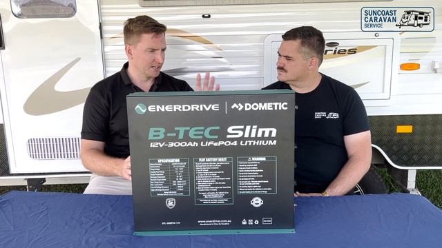 NEW Enerdrive B-Tec Slimline Lithium Batteries