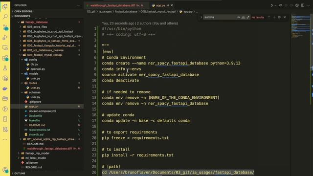 #3 POC with #fastapi and #docker using an ORM like #sqlalchemy for a #mysql #database смотреть онлайн