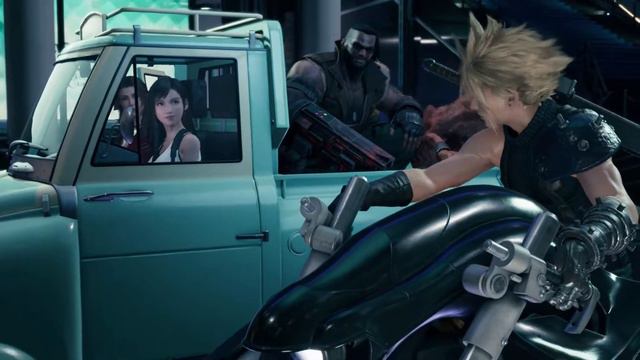 Cloud with Hardy-Daytona in Action ― FINAL FANTASY VII REMAKE смотреть онлайн
