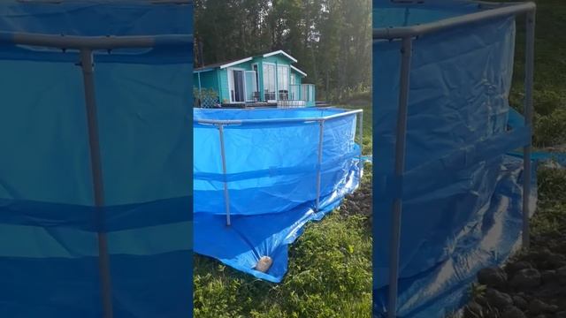 установка бассейна