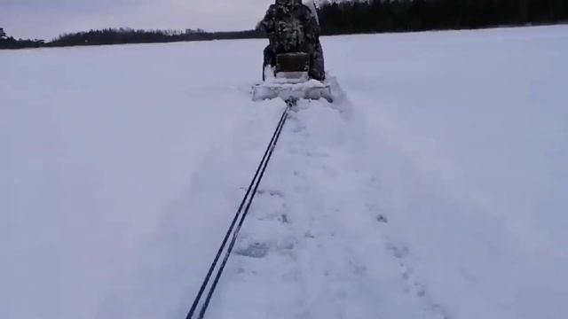 Мой буран Езда по наледи смотреть онлайн